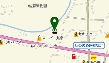 オートウェイ富岡バイパス店の地図画像