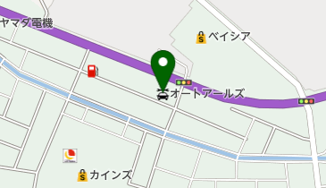 オートアールズ大泉354バイパス店の地図画像