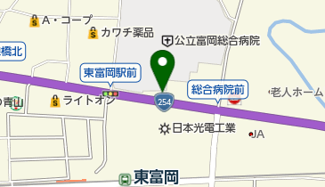 キズヘコミくん松本鈑金富岡店の地図画像