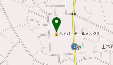 一口茶屋伊勢崎ミスターマックス店の地図画像