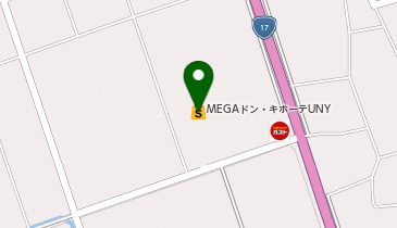 マクドナルド伊勢崎東M.ドン・キホーテUNY店の地図画像