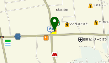 デニーズ群馬大間々店の地図画像