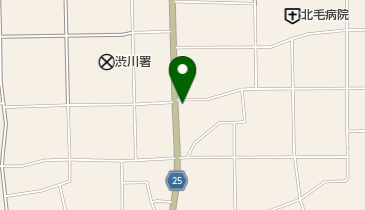 珈琲館渋川店の地図画像