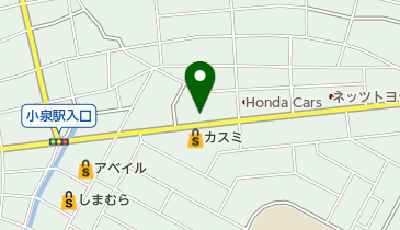 珈琲館大泉店の地図画像