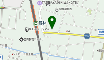 花山うどんの地図画像