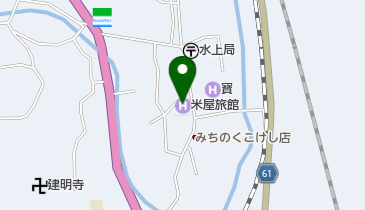 米屋旅館の地図画像