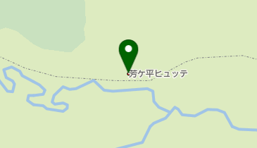 芳ケ平ヒュッテの地図画像