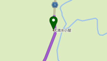 大清水小屋の地図画像