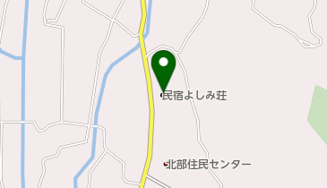 民宿よしみ荘の地図画像