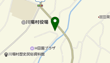 ロッジ岩田渡の地図画像