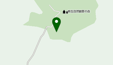 桐生自然観察の森の地図画像