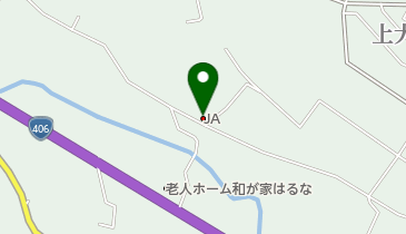 榛名地区ナシ園の地図画像
