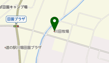 川田牧場の地図画像