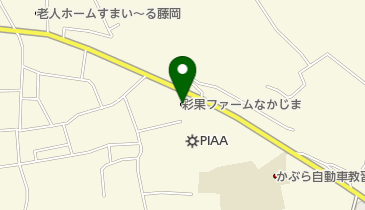 彩果ファームなかじまの地図画像