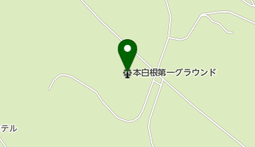本白根第一グラウンドの地図画像