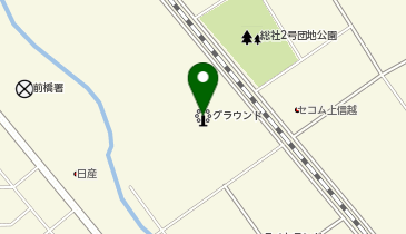 Fuji Language School王山運動場の地図画像