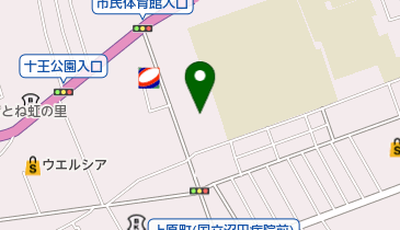 ZACROSアリーナぬまたの地図画像