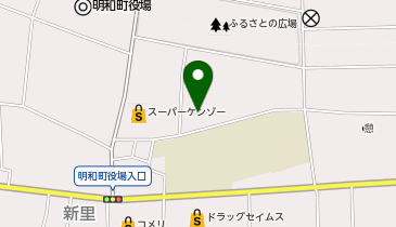 山幸アリーナ明和の地図画像