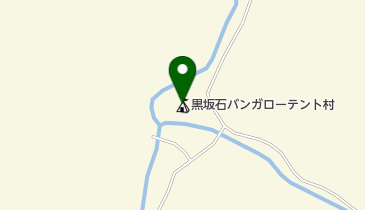 黒坂石バンガローテント村の地図画像