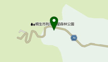利平茶屋森林公園キャンプ場の地図画像