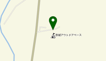 赤城アウトドアベースの地図画像