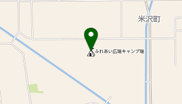 ふれあい広場キャンプ場の地図画像