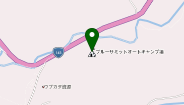 ブルーサミットオートキャンプ場の地図画像