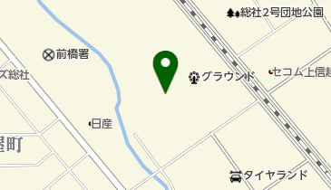 王山運動場テニスコートの地図画像