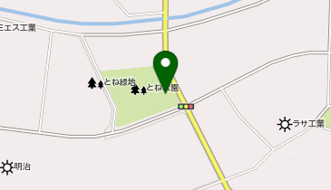 アイ・エス・グリーンとねパークテニスコートの地図画像