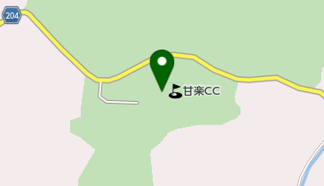 甘楽カントリークラブの地図画像