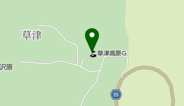 草津温泉ゴルフ場の地図画像