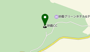 妙義カントリークラブの地図画像