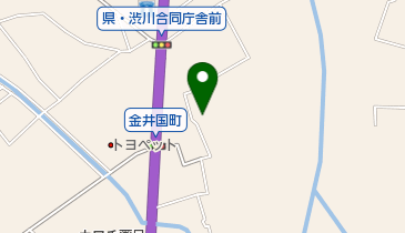 ゴルフプラザ渋川の地図画像