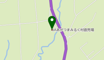 JAあがつまみるく村直売場の地図画像