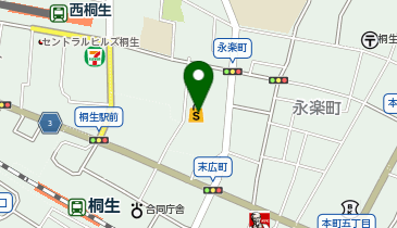 GiGO MEGAドン・キホーテ桐生の地図画像