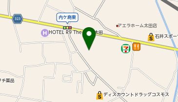 アピナ太田店の地図画像