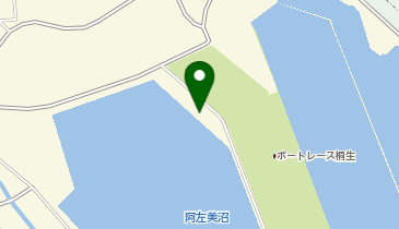 ボートレース桐生・みどモスストリートパークの地図画像