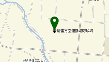 関水清里方面運動場の地図画像