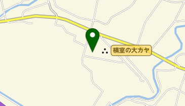 横室の大カヤの地図画像