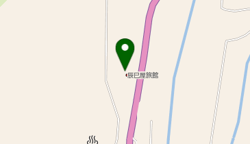辰巳屋旅館の地図画像