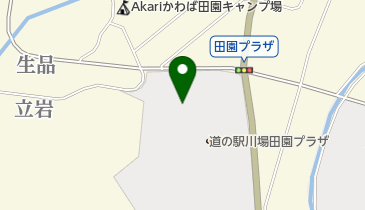 川場ビールの地図画像