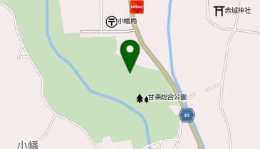 城下町小幡さくら祭りの地図画像