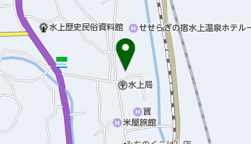 水上温泉おいで祭りの地図画像