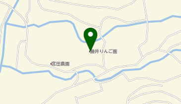 藤井りんご園の地図画像