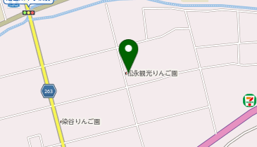 松永観光りんご園の地図画像