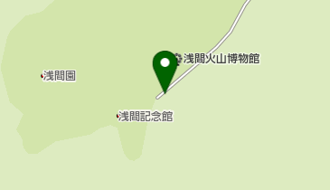 浅間園-浅間牧場サイクリングコースの地図画像