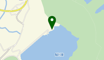 鮎川湖の地図画像