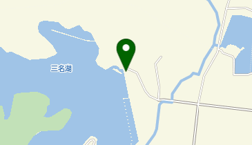 三名湖の地図画像
