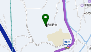建明寺の地図画像
