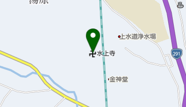 成田山水上寺の地図画像